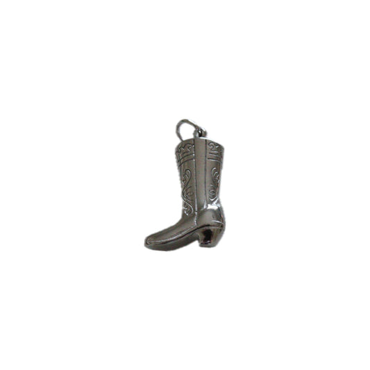 Cowboy Boot in Silver