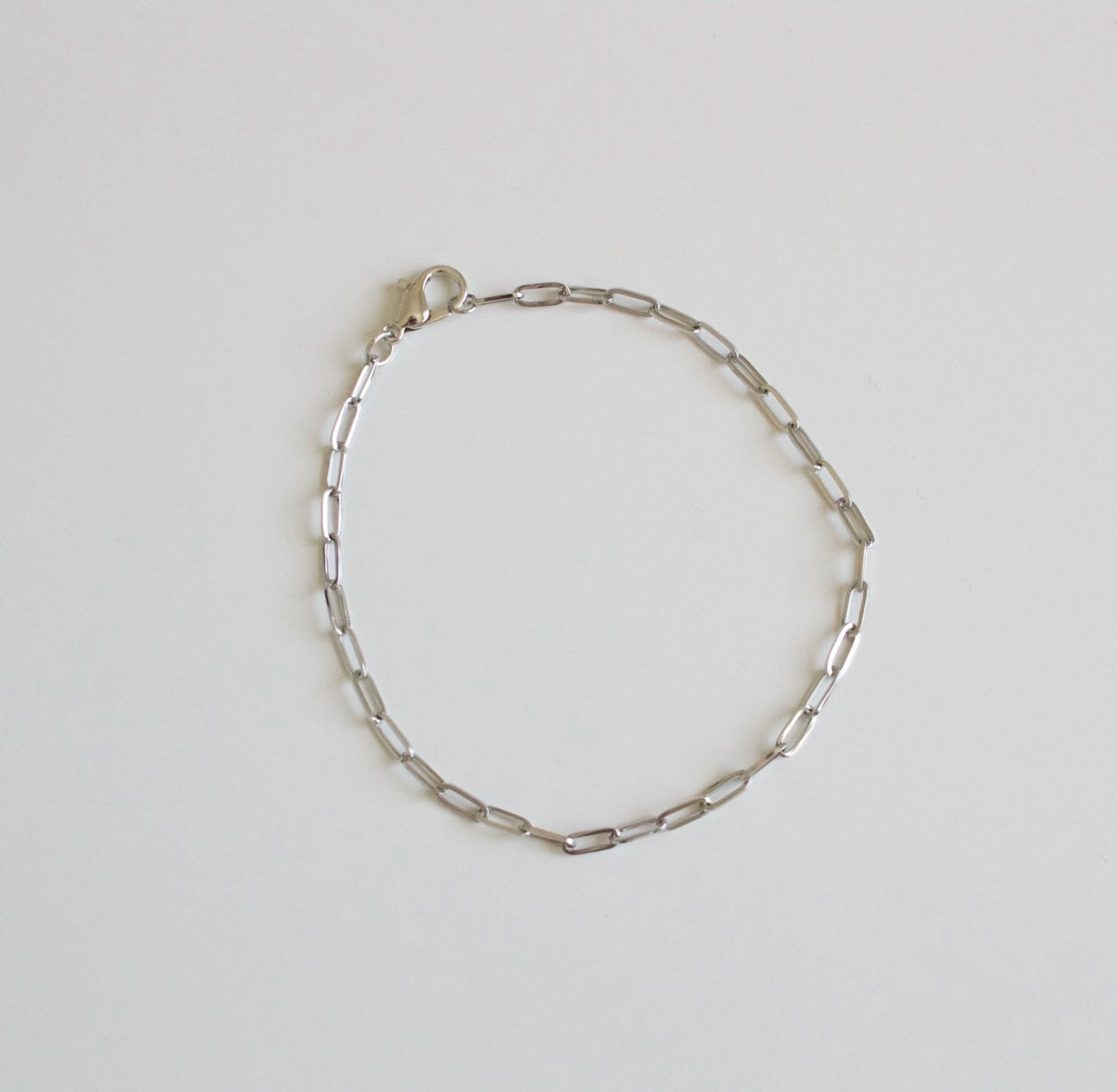 Stainless Steel Paperclip Bracelet