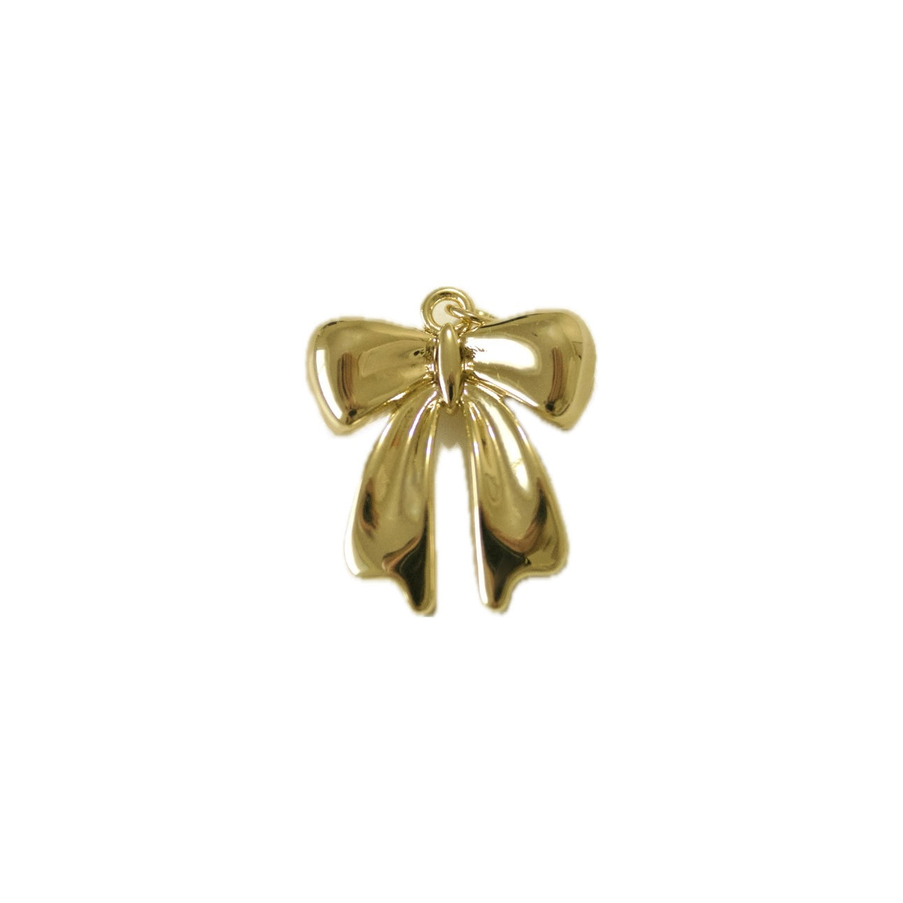 Chunky Bow in Gold